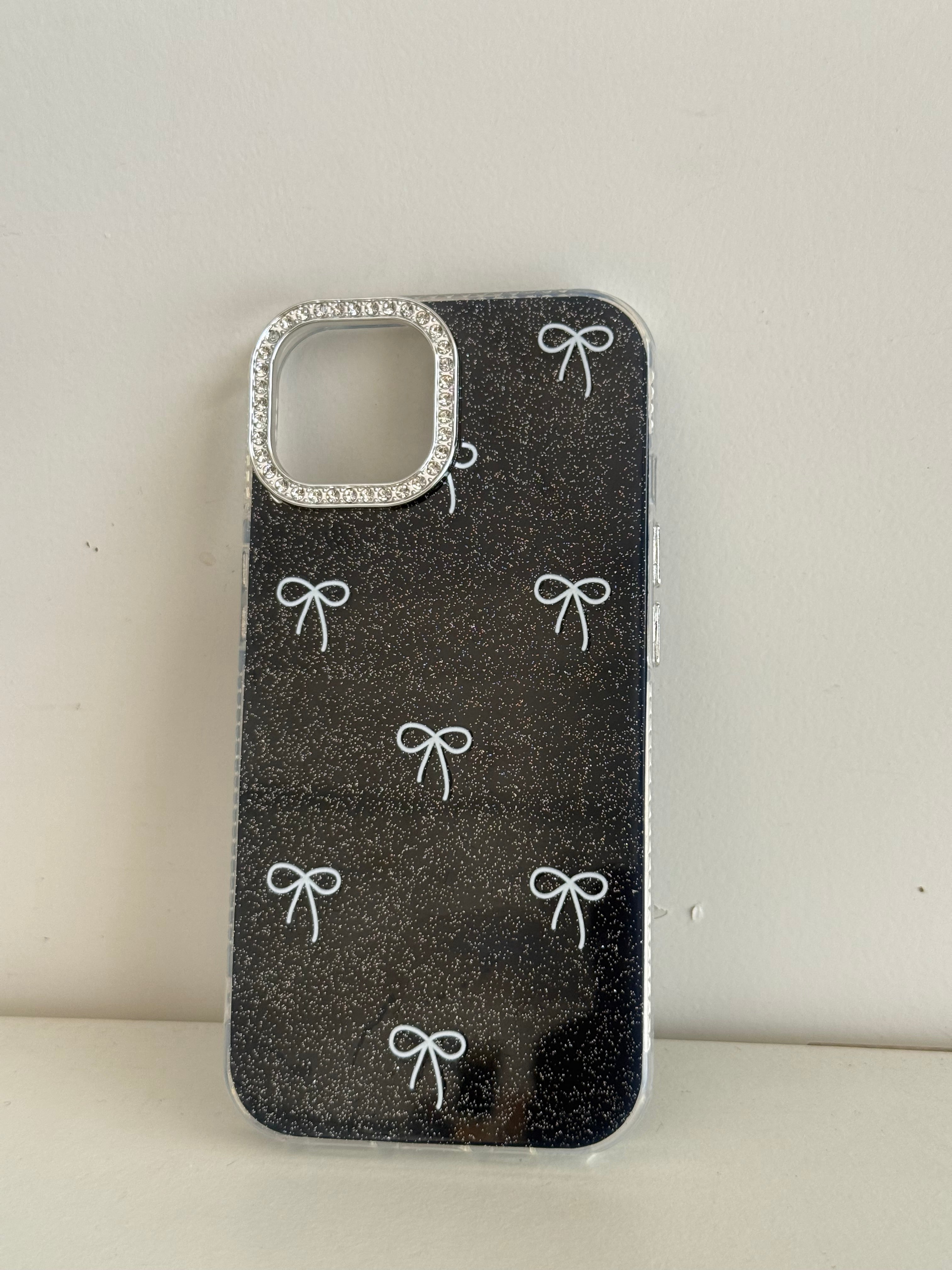 Diamond Bow Cover - Black