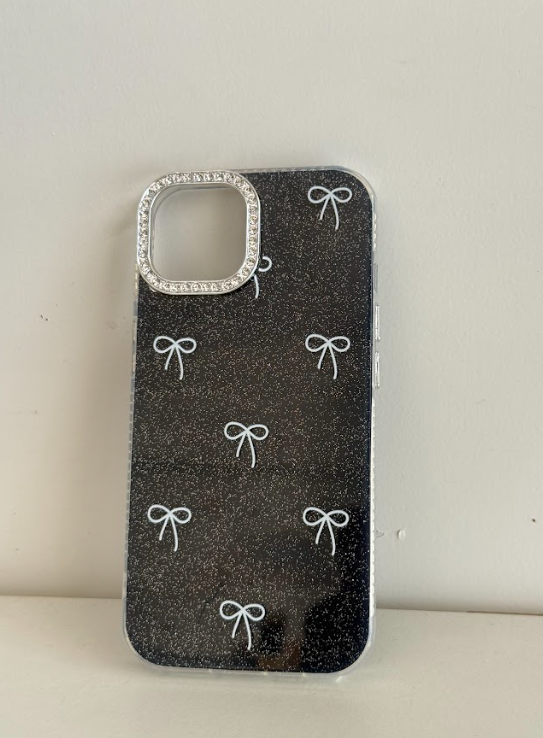 Diamond Bow Cover - Black